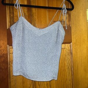 Abercrombie & Fitch Floral Camisole - Blue